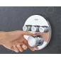 Grohe Grohtherm SmartControl - Mitigeur thermostatique encastré de douche, 3 sorties, chrome 29121000