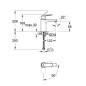 Grohe Eurosmart Cosmopolitan - Mitigeur de lavabo ES, chrome 2339800E Grohe Eurosmart Cosmopolitan - Mitigeur de lavabo ES, chrome 2339800E