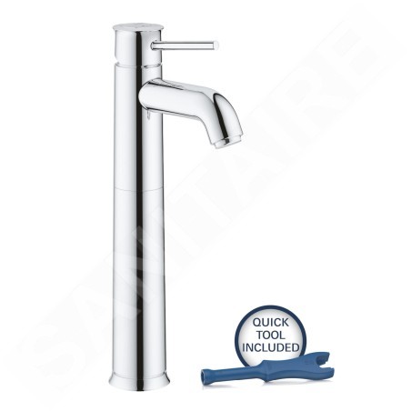 Grohe Start Classic - Mitigeur de lavabo avec vidage Push-Open, chrome 23784000