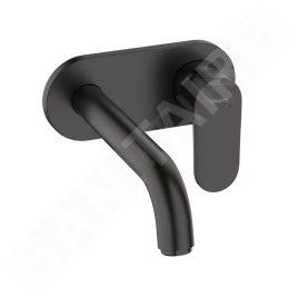Hansgrohe Vernis Blend - Mitigeur de lavabo encastré, noir mat 71576670