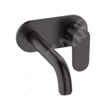 Hansgrohe Vernis Blend - Mitigeur de lavabo encastré, noir mat 71576670