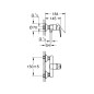 Grohe BauLoop - Mitigeur de douche, chrome 23634000