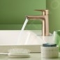 Hansgrohe Talis E - Mitigeur de lavabo avec tirette de vidage, bronze brossé 71710140