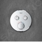 Grohe Grohtherm SmartControl - Mitigeur thermostatique encastré de douche, 2 sorties, chrome 29119000 Grohe Grohtherm SmartControl - Mitigeur thermostatique encastré de douche, 2 sorties, chrome 29119000