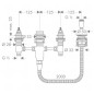 Hansgrohe Corps d’encastrement - Corps d’encastrement pour mitigeur quatre trous à monter sur bord de baignoire, avec Hansgrohe Corps d’encastrement - Corps d’encastrement pour mitigeur quatre trous à monter sur bord de baignoire, avec