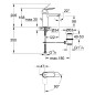 Grohe Eurosmart Cosmopolitan - Mitigeur de lavabo ES, chrome 2339600E Grohe Eurosmart Cosmopolitan - Mitigeur de lavabo ES, chrome 2339600E