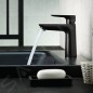 Hansgrohe Talis E - Mitigeur de lavabo avec tirette de vidage, noir mat 71710670