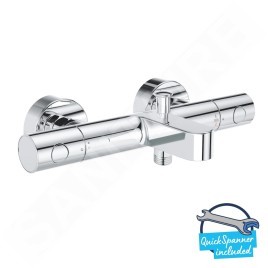Grohe Precision Get - Mitigeur de baignoire thermostatique, chrome 34774000