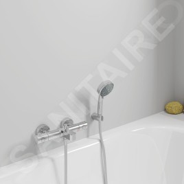 Grohe Precision Get - Mitigeur de baignoire thermostatique, chrome 34774000