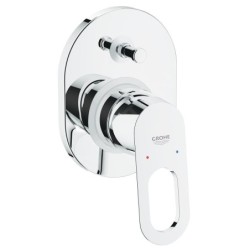 Grohe BauLoop - Mitigeur de baignoire encastré, avec corps, chrome 29041000