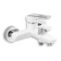 Novaservis Nobless Tina - Robinetterie de baignoire, blanc/chrome 38020/1,1 Novaservis Nobless Tina - Robinetterie de baignoire, blanc/chrome 38020/1,1