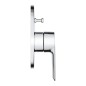 Grohe QuickFix Start - Mitigeur de baignoire encastré avec corps, chrome 23558002