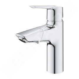 Grohe QuickFix Start - Mitigeur de lavabo avec bec extractible et vidage Push-Open, chrome 24205003