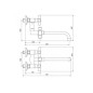 Novaservis Titania Retro II - Mélangeur bain mural sans accessoires 100 mm, chromé 99137/1,0 Novaservis Titania Retro II - Mélangeur bain mural sans accessoires 100 mm, chromé 99137/1,0