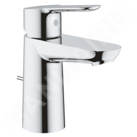 Grohe BauEdge - Mitigeur de lavabo avec vidage, chrome 23356000