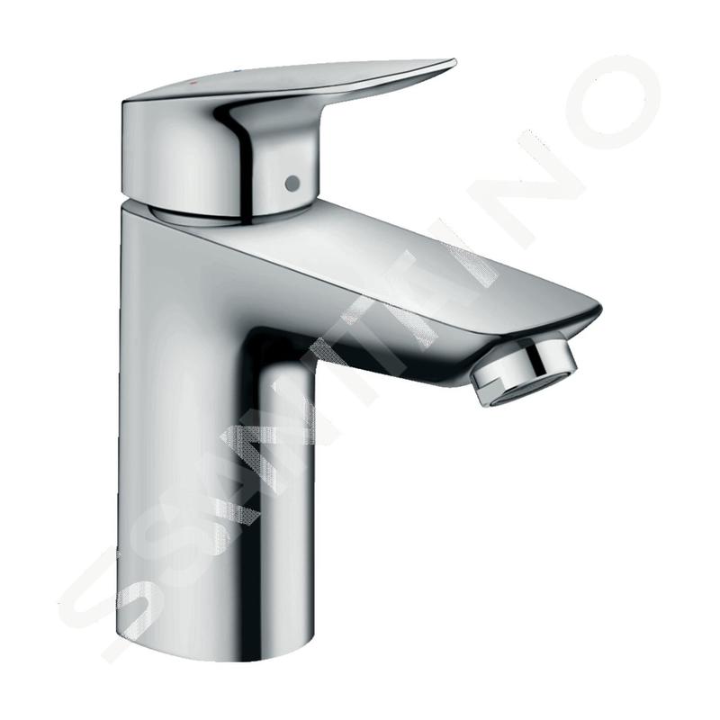 Hansgrohe Logis - Mitigeur de lavabo 100 avec garniture de vidage, chrome 71100000