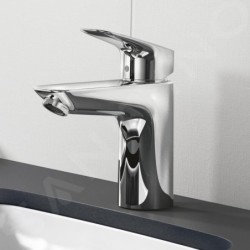 Hansgrohe Logis - Mitigeur de lavabo 100 avec garniture de vidage, chrome 71100000