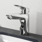 Hansgrohe Logis - Mitigeur de lavabo 100 avec garniture de vidage, chrome 71100000