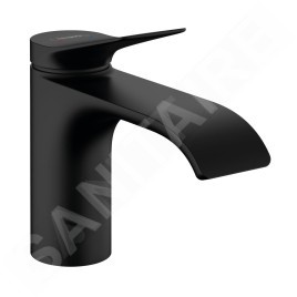 Hansgrohe Vivenis - Mitigeur de lavabo 80, EcoSmart, noir mat 75012670