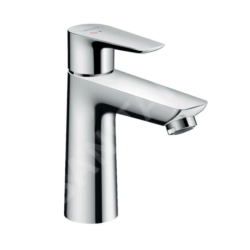 Hansgrohe Talis E - Mitigeur de lavabo 110 CoolStart avec garniture de vidage à tirette, chrome 71713000