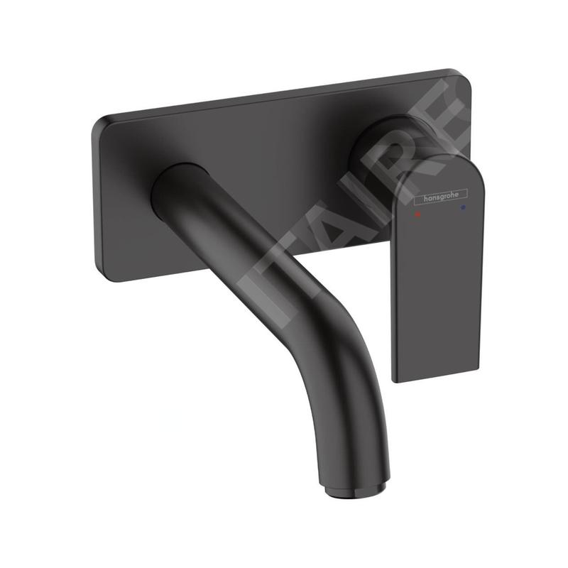 Hansgrohe Vernis Shape - Mitigeur de lavabo encastré, noir mat 71578670