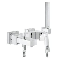 Grohe Eurocube - Mitigeur de baignoire avec accessoires, chrome 23141000