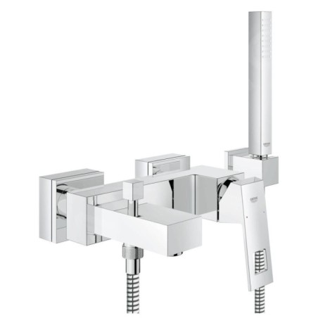 Grohe Eurocube - Mitigeur de baignoire avec accessoires, chrome 23141000