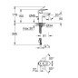 Grohe BauLoop - Mitigeur de lavabo, taille S, chrome 23336000