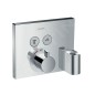 Hansgrohe Shower Select - Mitigeur thermostatique encastré pour 2 sorties, chrome 15765000