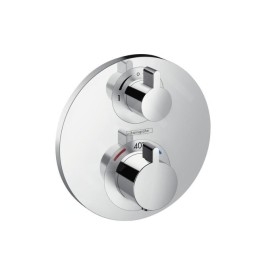 Hansgrohe Ecostat S - Mitigeur thermostatique encastré pour 2 sorties, chrome 15758000