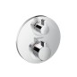 Hansgrohe Ecostat S - Mitigeur thermostatique encastré pour 2 sorties, chrome 15758000 Hansgrohe Ecostat S - Mitigeur thermostatique encastré pour 2 sorties, chrome 15758000