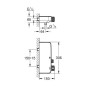 Grohe Grohtherm SmartControl - Mitigeur thermostatique de douche, chrome 34719000