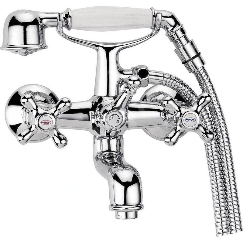 Aqualine Victoria - Mitigeur de baignoire avec accessoires, chrome VC10