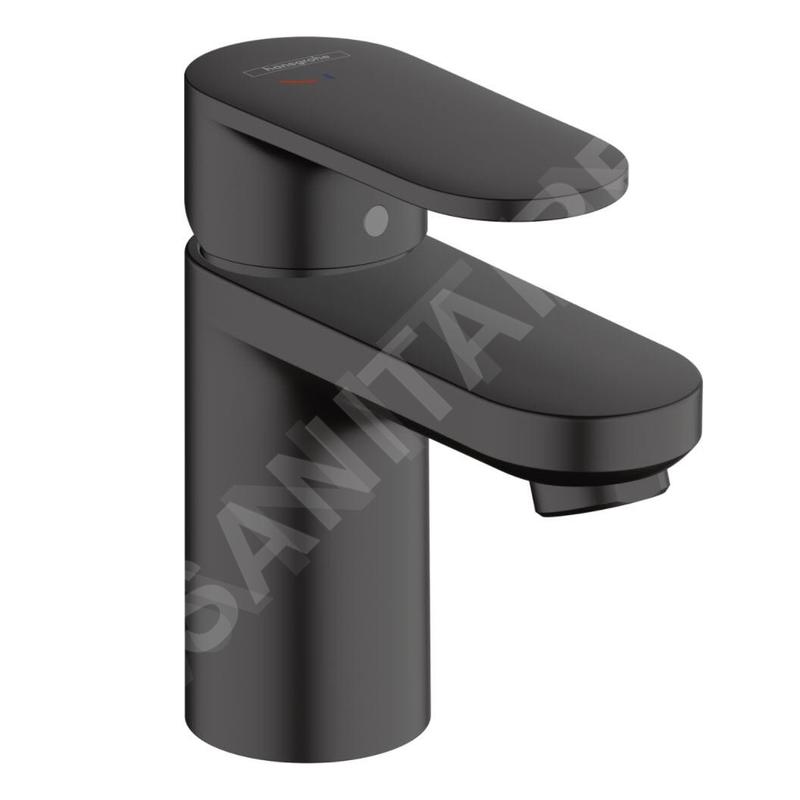 Hansgrohe Vernis Blend - Mitigeur de lavabo avec vidage, CoolStart, EcoSmart, noir mat 71584670