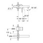 Grohe Concetto - Mitigeur thermostatique 2 trous, chrome 19575001 Grohe Concetto - Mitigeur thermostatique 2 trous, chrome 19575001