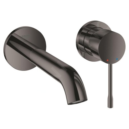 Grohe Essence - Mitigeur de lavabo M, installation 2 trous, graphite foncé 19408A01