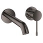 Grohe Essence - Mitigeur de lavabo M, installation 2 trous, graphite foncé 19408A01