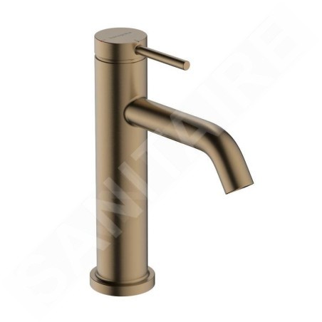 Hansgrohe Tecturis S - Mitigeur d'évier avec vidage, CoolStart, EcoSmart, bronze brossé 73318140
