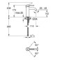 Grohe Essence - Mitigeur de lavabo S, Cool Sunrise 23590GL1 Grohe Essence - Mitigeur de lavabo S, Cool Sunrise 23590GL1
