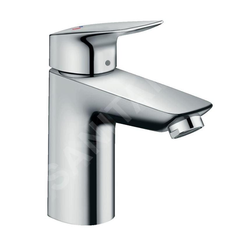 Hansgrohe Logis - Mitigeur de lavabo CoolStart 100 avec garniture de vidage, chrome 71102000