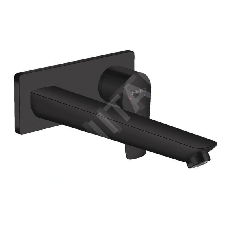 Hansgrohe Talis E - Mitigeur de lavabo encastré, noir mat 71734670