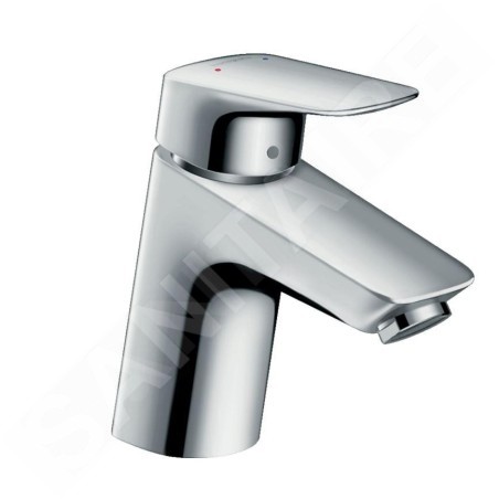 Hansgrohe Logis - Mitigeur de lavabo 70 avec garniture de vidage, chrome 71070000