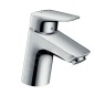 Hansgrohe Logis - Mitigeur de lavabo 70 avec garniture de vidage, chrome 71070000