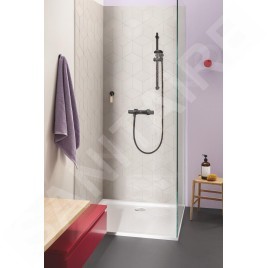 Grohe Démarrage de précision QuickFix - Mitigeur thermostatique de douche, noir mat 345942430