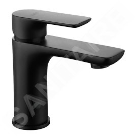 kielle Vega - Mitigeur de lavabo, noir mat 10118104