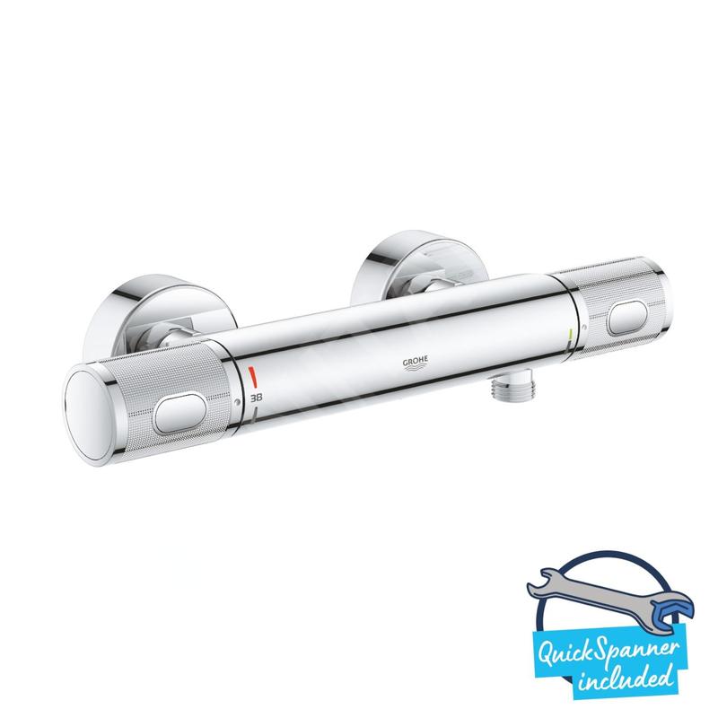 Grohe Precision Feel - Mitigeur de douche thermostatique, chrome 34790000