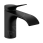 Hansgrohe Vivenis - Mitigeur de lavabo 80, avec vidage, EcoSmart, noir mat 75010670