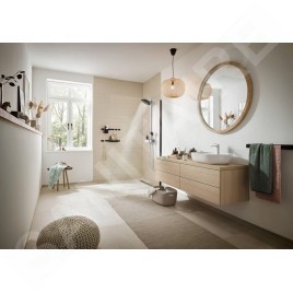 Hansgrohe Vivenis - Mitigeur de lavabo 110, EcoSmart, blanc mat 75022700
