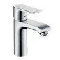 Hansgrohe Metris New - Mitigeur de lavabo 110 avec vidage, chrome 31080000 Hansgrohe Metris New - Mitigeur de lavabo 110 avec vidage, chrome 31080000