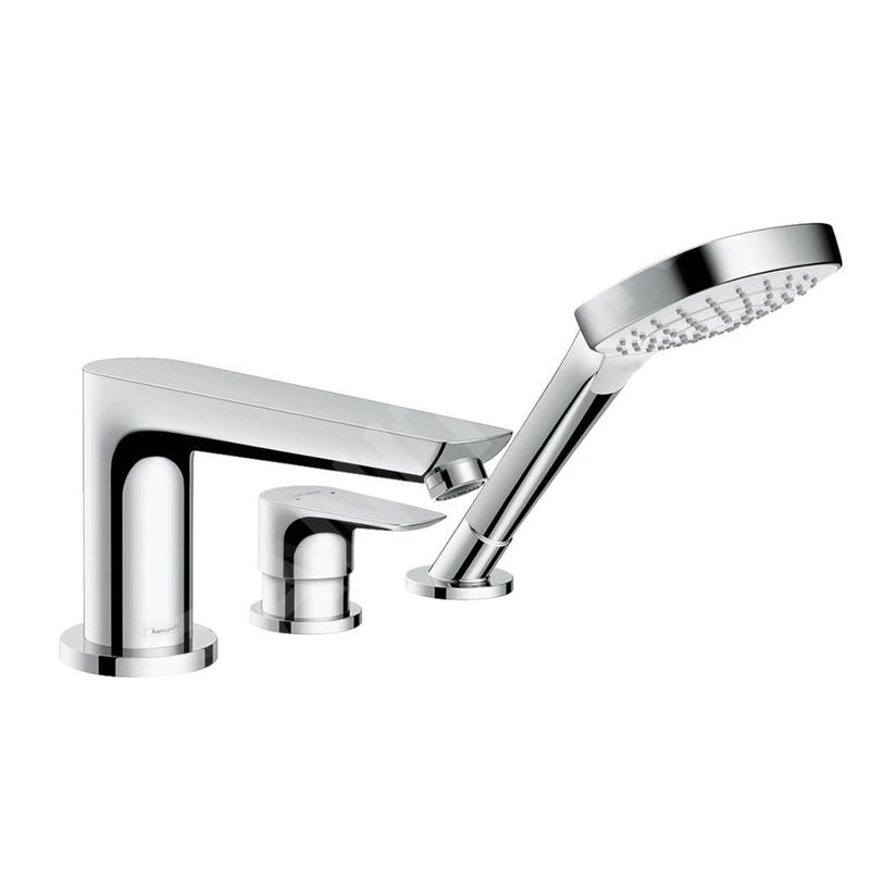 Hansgrohe Talis E - Mitigeur pour montage sur bord de baignoire, installation 3 trous, chrome 71731000 Hansgrohe Talis E - Mitigeur pour montage sur bord de baignoire, installation 3 trous, chrome 71731000